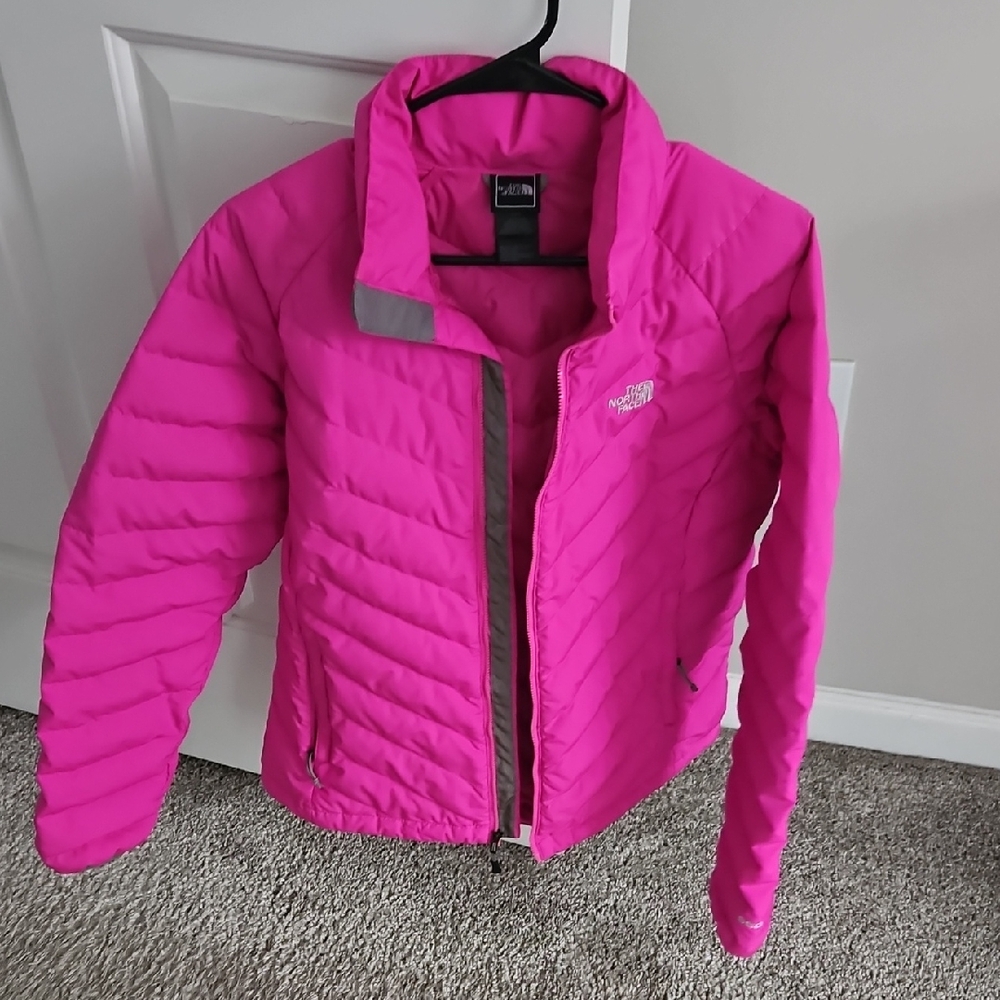 The North Face Fuchsia Quilted Jacket